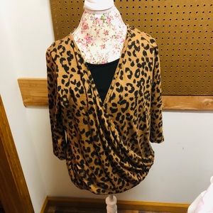 Nice leopard top.